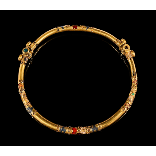 Inlaid Gold Torque